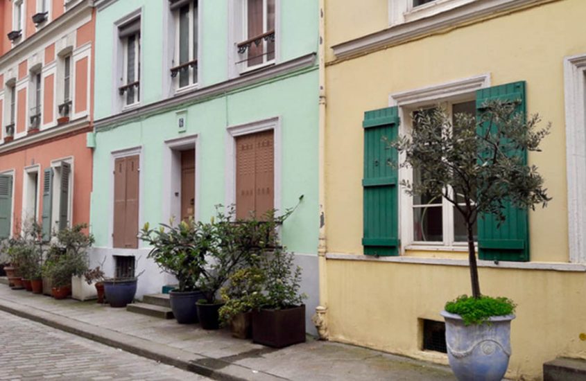 paris rue cremieux capitale france