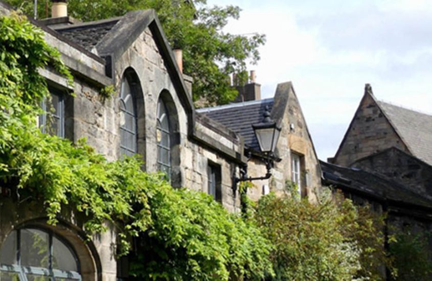 ecosse edimbourg circus lane ruelle